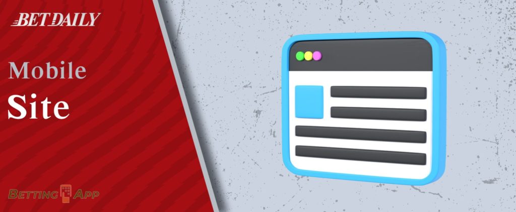 How to Use the BetDaily Mobile Site